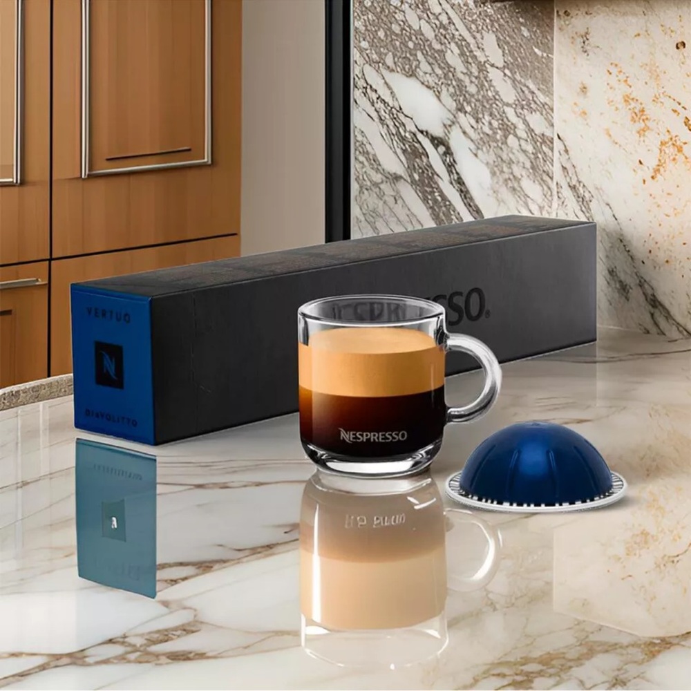 Nespresso Vertuo Diavolitto Sleeve 10 Capsules- BB: 8/31/2025